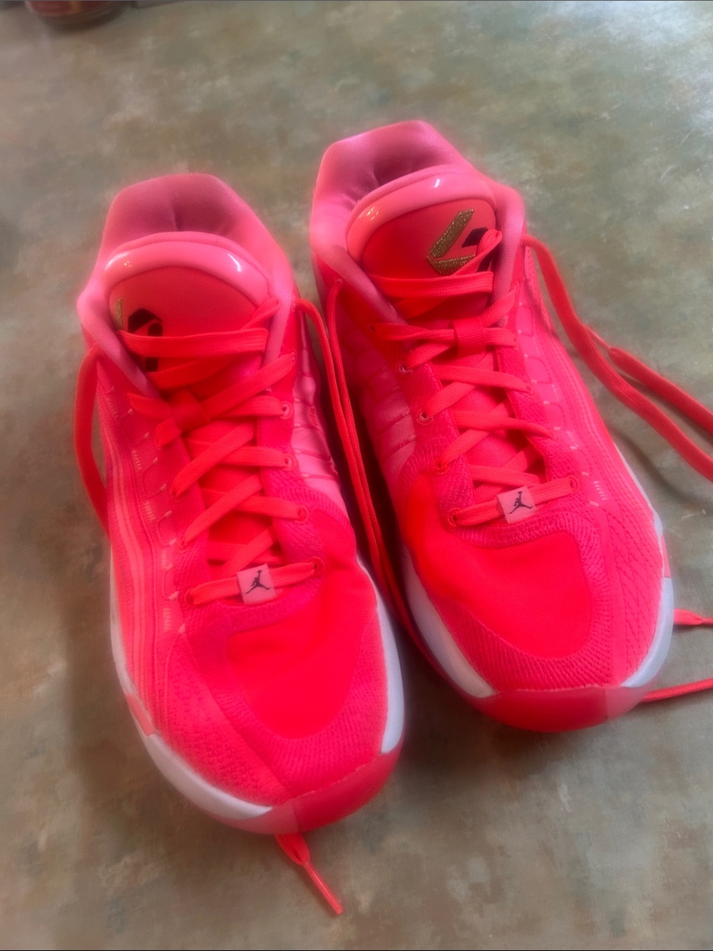 Jordan Neon Pink Performance Basketball Shoes